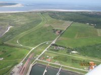 Nordsee 2017 (210)  Zufahrt zum Hafen Langeoog mit Fhranleger und Bahnhof